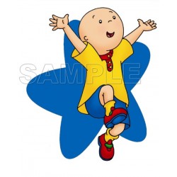Caillou T Shirt Iron on Transfer Decal ~#13