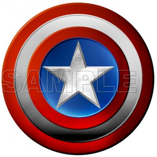  Captain America Logo T Shirt Iron on Transfer Decal ~#2 by www.topironons.com