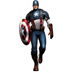 Captain America T Shirt Iron on Transfer Decal ~#1