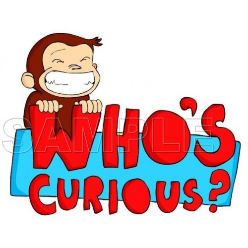  Curious George T Shirt Iron on Transfer Decal ~#9 by www.topironons.com