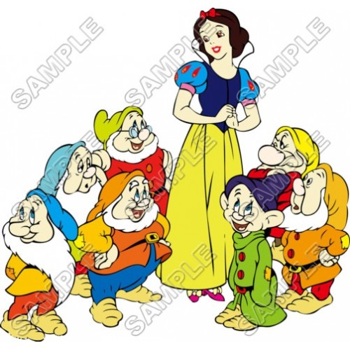  Disney Princess Snow White and the Seven Dwarfs T Shirt Iron on Transfer Decal ~#2 by www.topironons.com