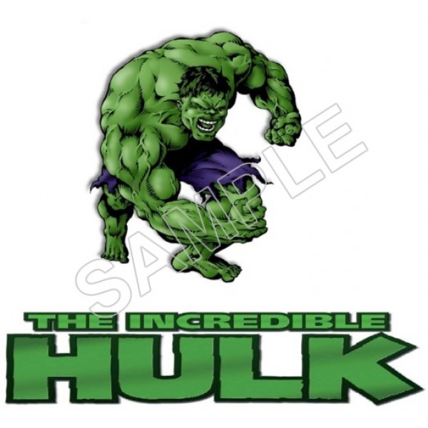 Incredible hulk T Shirt Iron on Transfer Decal ~#4