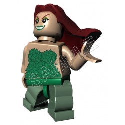 Lego Game Batman Poison Ivy  T Shirt Iron on Transfer  Decal  ~#16