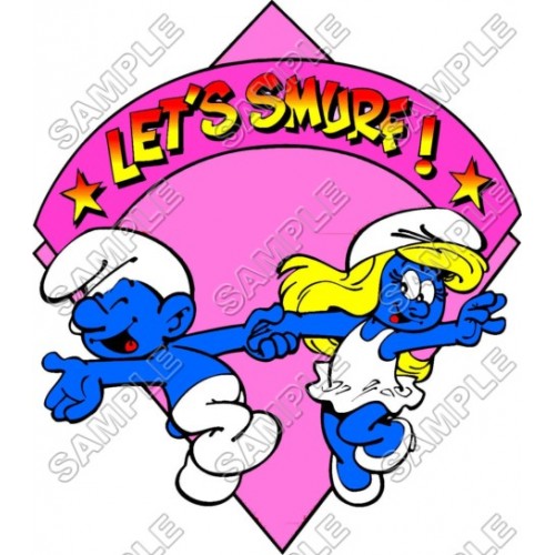  Let s Smurf  T Shirt Iron on Transfer Decal ~#24 by www.topironons.com