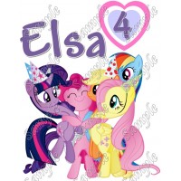 My Little Pony Birthday Personalized Custom T Shirt