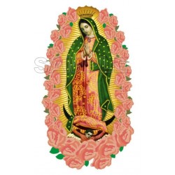 Our Lady of Guadalupe  T Shirt Iron on Transfer Decal ~#3