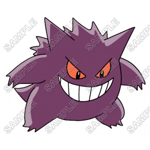  Pokemon  Gengar T Shirt Iron on Transfer  Decal ~#25 by www.topironons.com