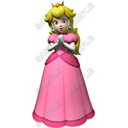 Princess Peach Super Mario T Shirt Iron on Transfer Decal ~#4