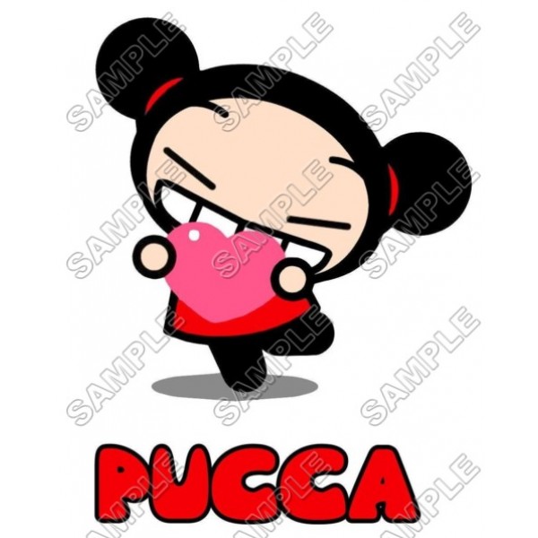 Pucca Valentines T Shirt Iron on Transfer Decal ~#7