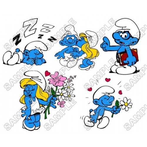  Smurfs T Shirt Iron on Transfer  Decal  ~#31 by www.topironons.com