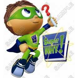 Super  Why  T Shirt Iron on Transfer  Decal  ~#3