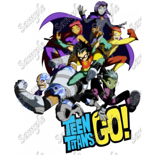 Teen Titans Go T Shirt Iron on Transfer Decal ~#1 by www.topironons.com