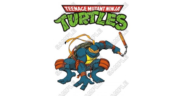 TEENAGE MUTANT NINJA TURTLES TMNT Birthday Personalized Custom T Shirt Iron  on Transfer Decal #2 (TMNT) by