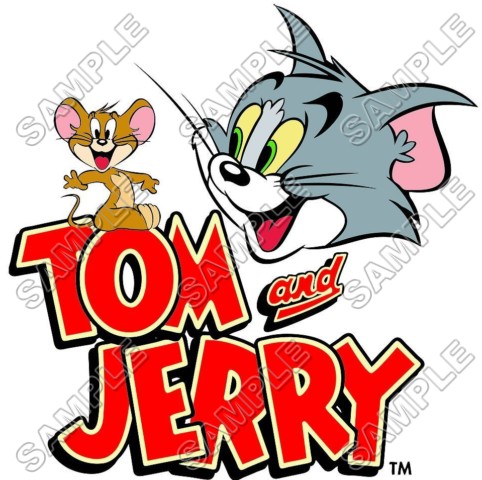 Tom and Jerry T Shirt Iron on Transfer Decal ~#17