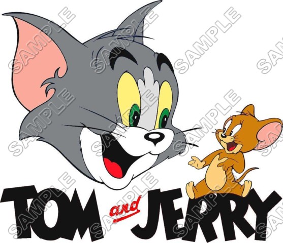 Tom and Jerry T Shirt Iron on Transfer Decal ~#4