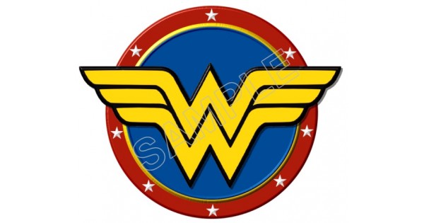 Wonder Woman Logo T Shirt Iron on Transfer Decal ~#2